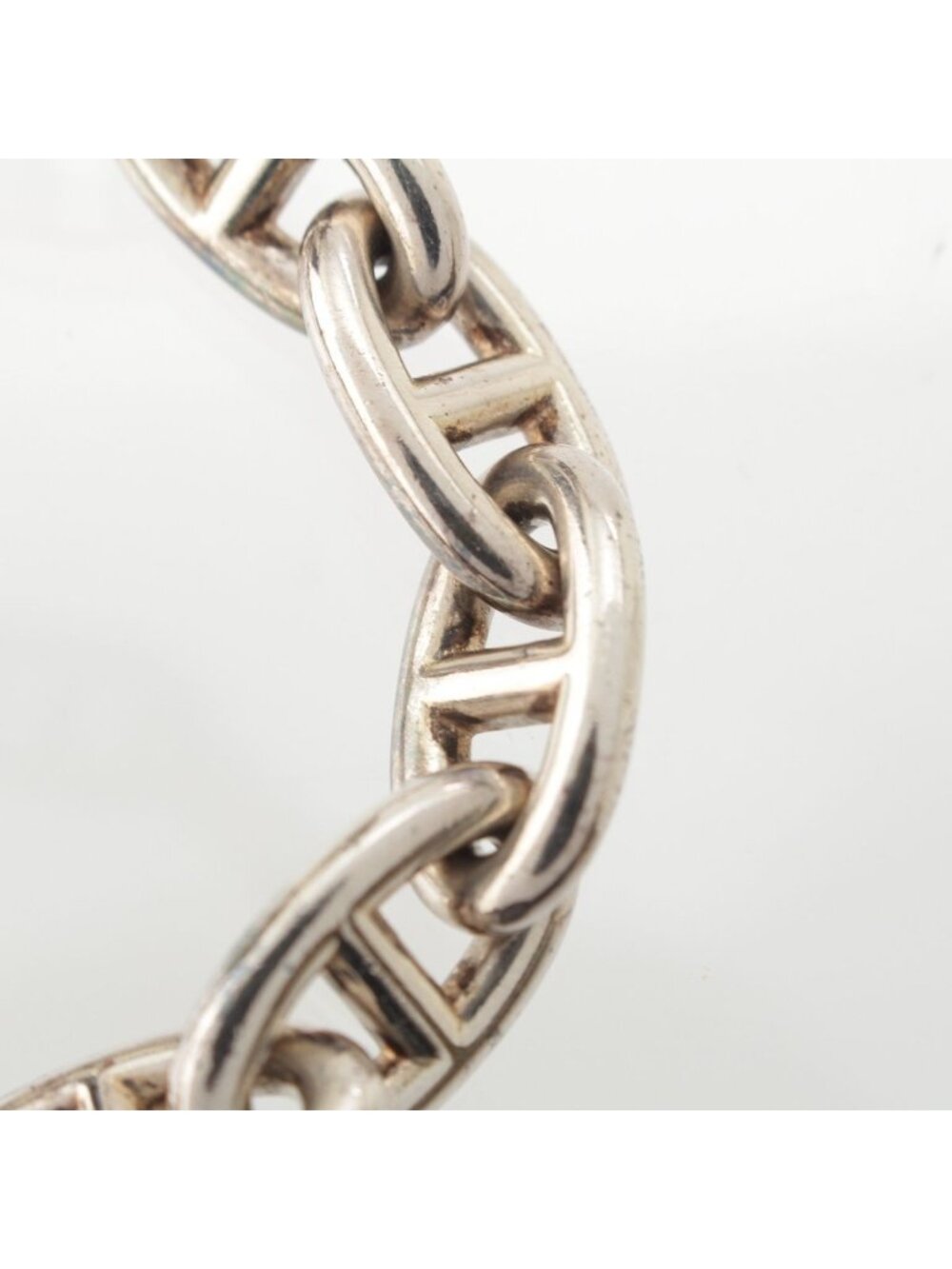 ★SOLD★ Hermes Chaine D'ancre GM Bracelet Bangle 925 Sterling Silver - Picture 4 of 10